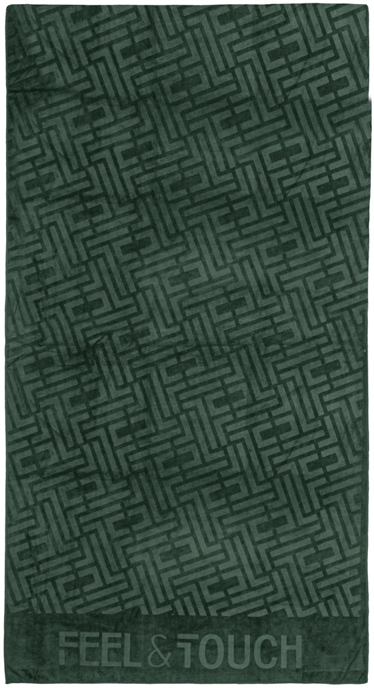 Πετσέτα Θαλάσσης Feel and Touch Icon Verde 90X170