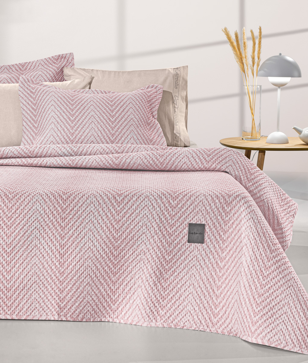 Κουβερλί Υπέρδιπλο Guy Laroche (Σετ) Vera Pudra 220X240