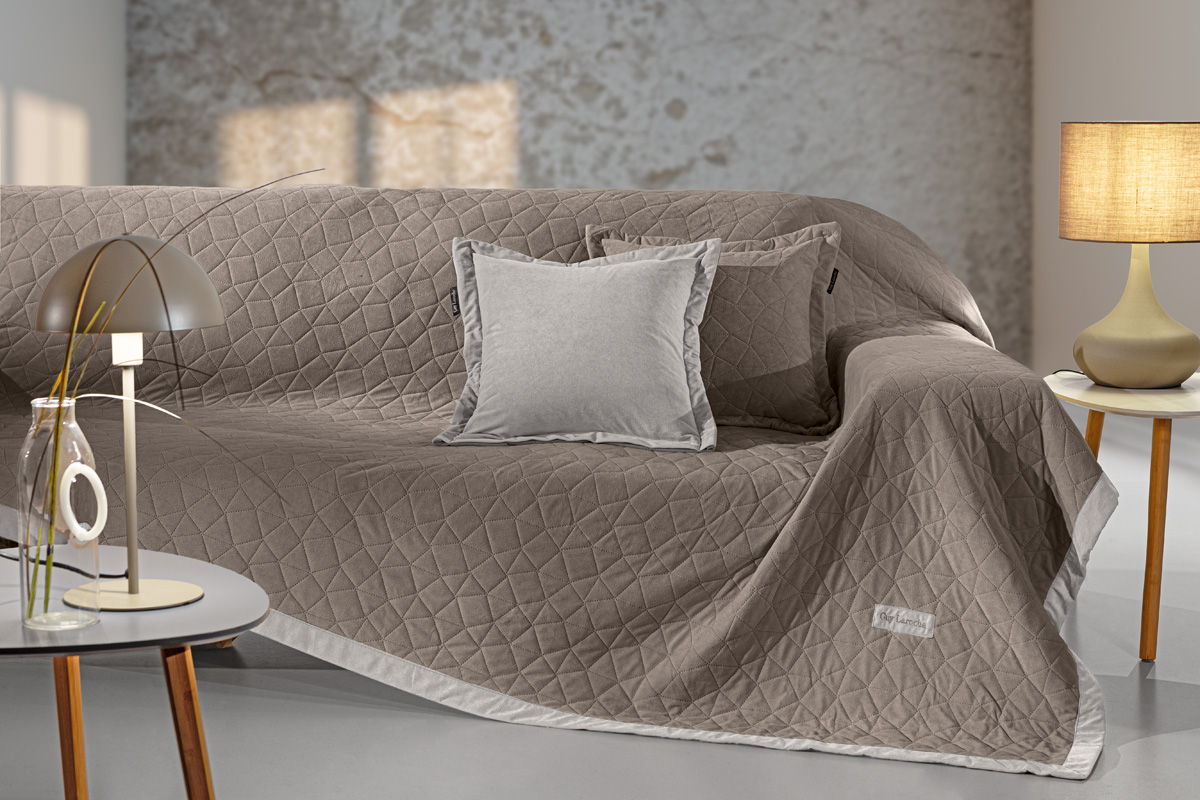 Ριχτάρι Τετραθεσίου Guy Laroche Avalon Puro 170x350 + Μαξιλάρι 45X45+3 