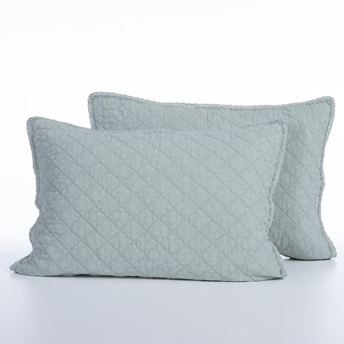 Ζεύγος Μαξιλαροθήκες Nef-Nef Homeware Brunno 52x72 Mint