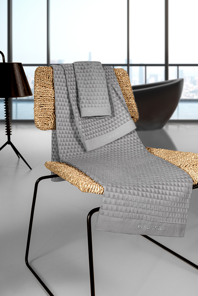  Σετ Πετσέτες Guy Laroche 3τμχ Tokyo Silver