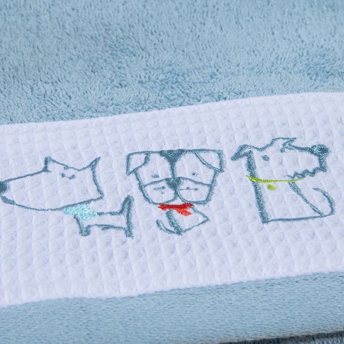 Παιδικές Πετσέτες Nef-Nef Homeware (2ΤΜΧ) Dog Life Blue