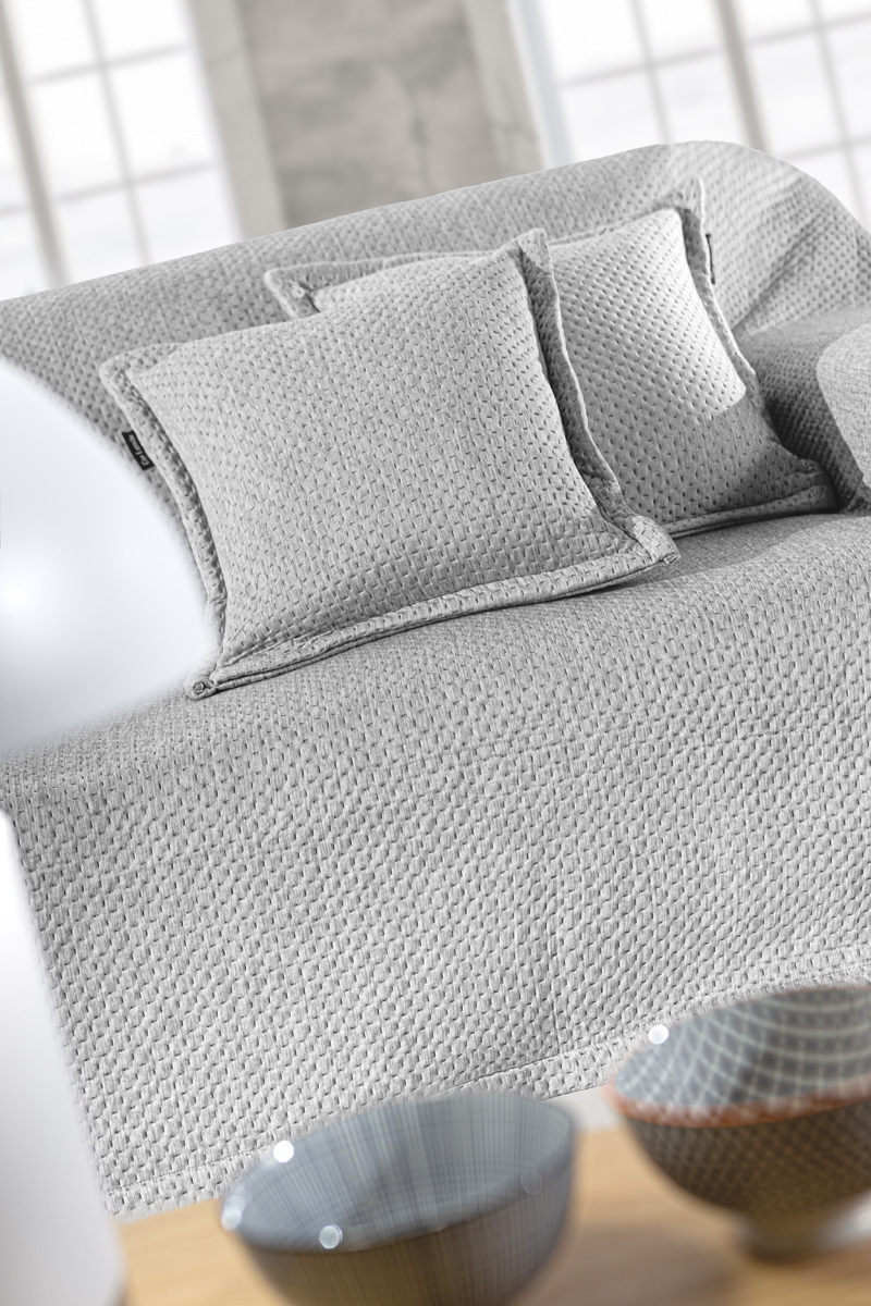 Ριχτάρι Διθεσίου Guy Laroche Cooling Silver 170X250 + Μαξιλάρι 45X45+3