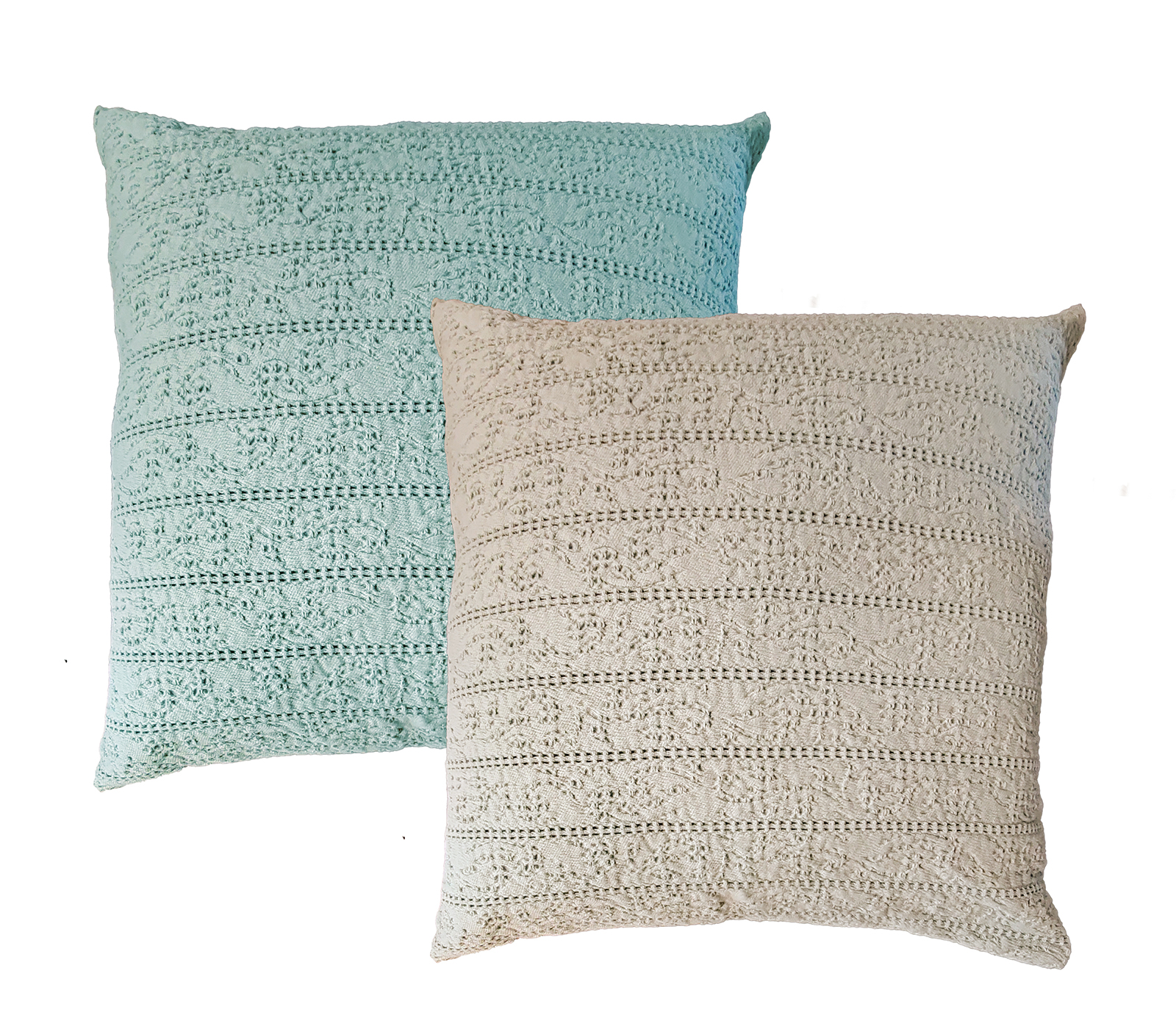 Διακοσμητική Μαξιλαροθήκη Nef-Nef Homeware Starige 50x50 Aqua