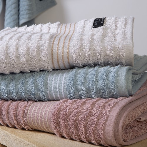 Πετσέτα Προσώπου Nef-Nef Homeware Elements-Elgyn 50x100 Blue