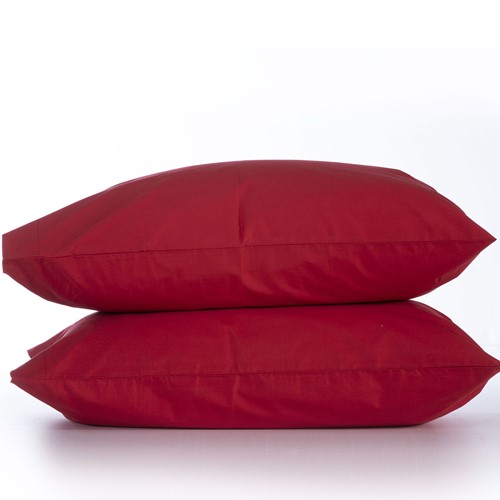 Μαξιλαροθήκες Σετ Nef-Nef 2 Τεμαχίων Basic 52Χ72 Red