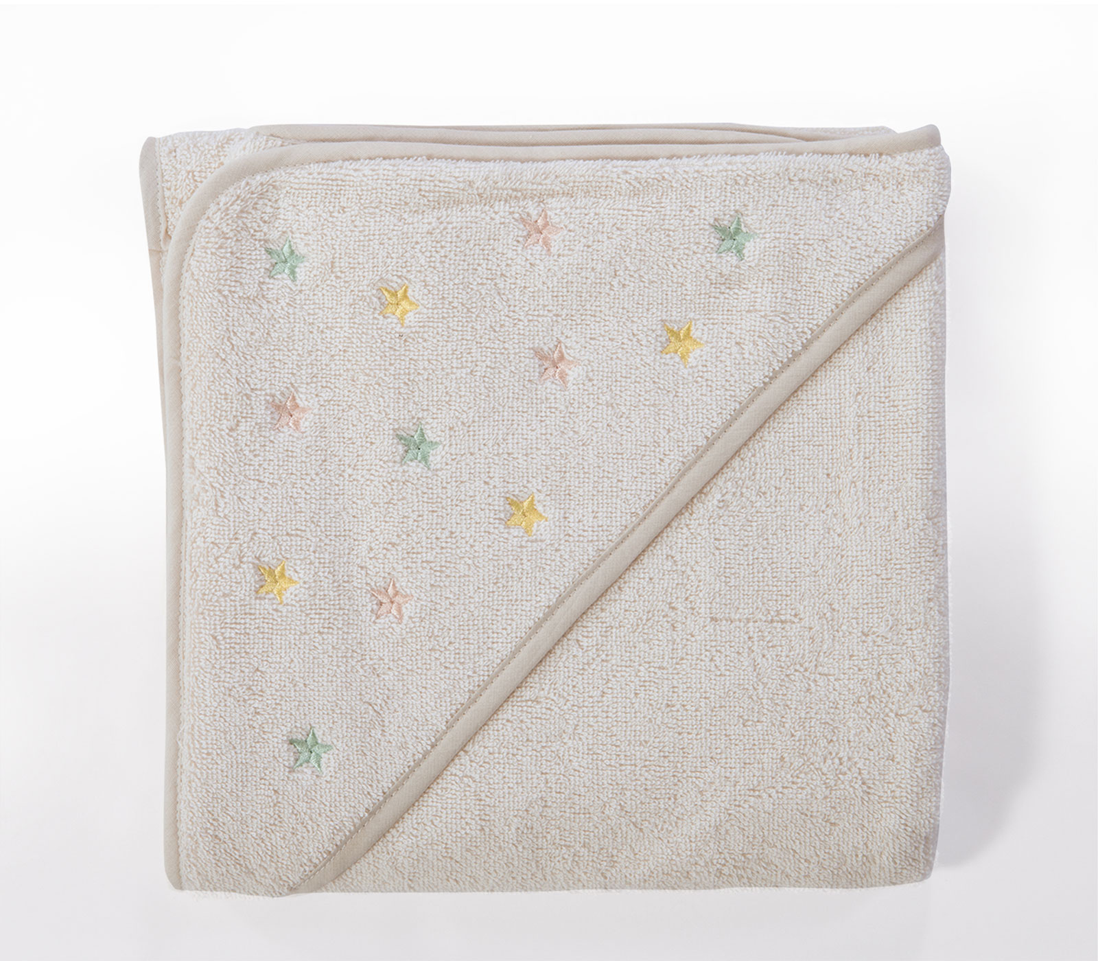 Βρεφική Κάπα Nef-Nef Homeware Happy 75x75 Ecru