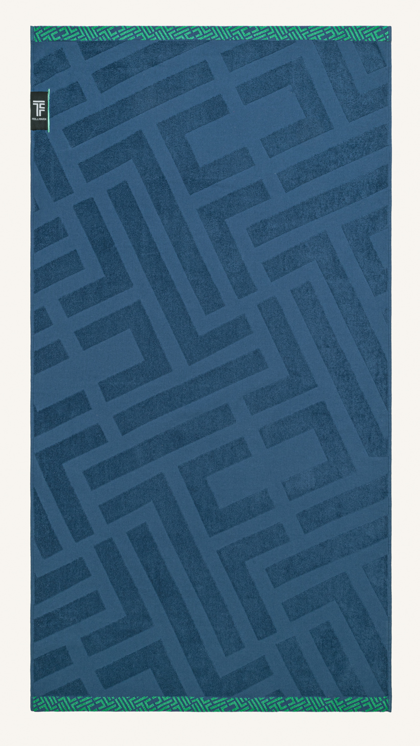 Πετσέτα Θαλάσσης Fresh Feel & Touch Cobalt (90X180)
