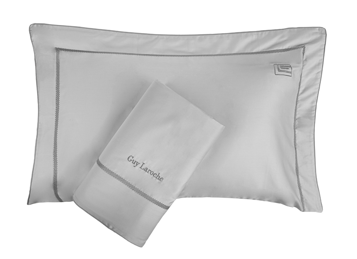 Παπλωματοθήκη Υπέρδιπλη Guy Laroche (Σετ) Elite Silver/Anthracite 250X240