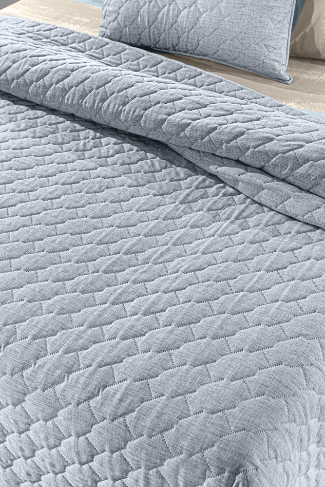 Κουβερλί King Size Guy Laroche (Σετ) Kiara 250X240 Blue