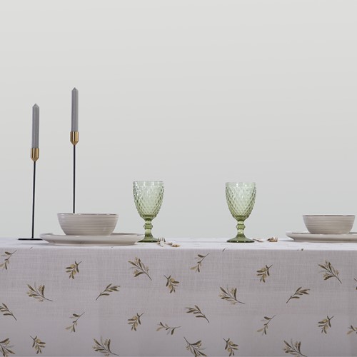Τραπεζομάντηλο Nef-Nef Homeware Olive 150x300 Ecru