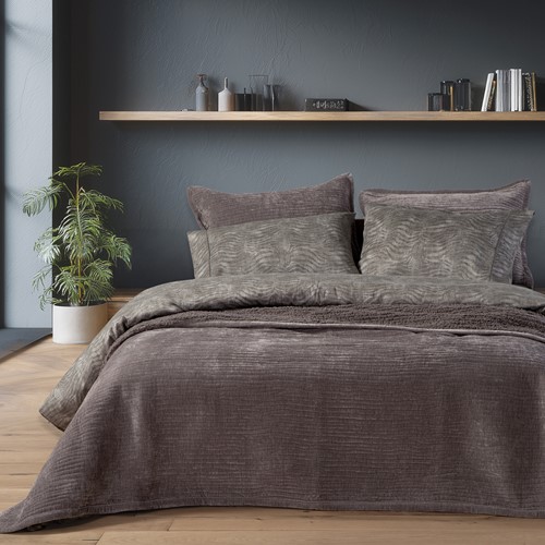 Κουβερλί Υπέρδιπλο Nef-Nef Homeware Elements -Brave 230x240 Grey