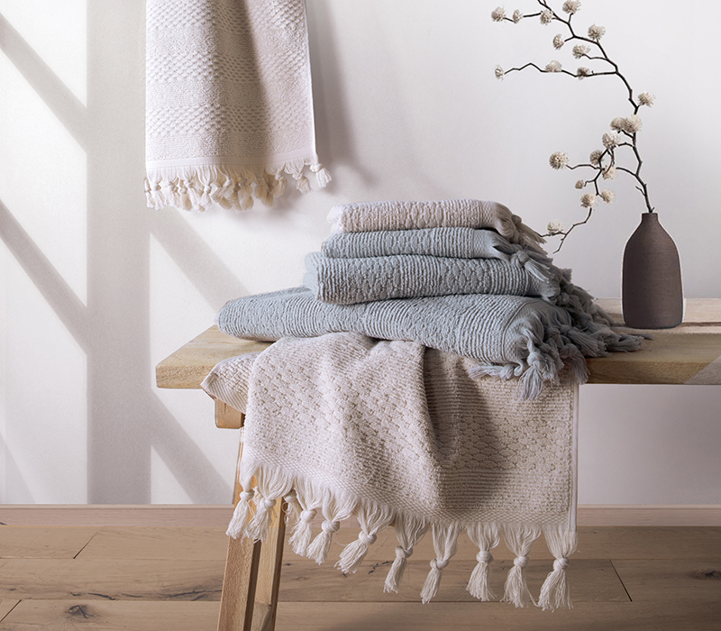 Σετ Πετσέτες Nef-Nef Outlast 3τμχ Grey