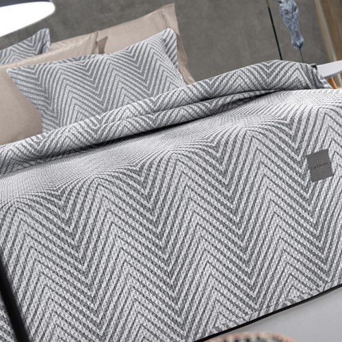 Κουβερλί Ημίδιπλο Guy Laroche (Σετ) Vera Smoke 180X240