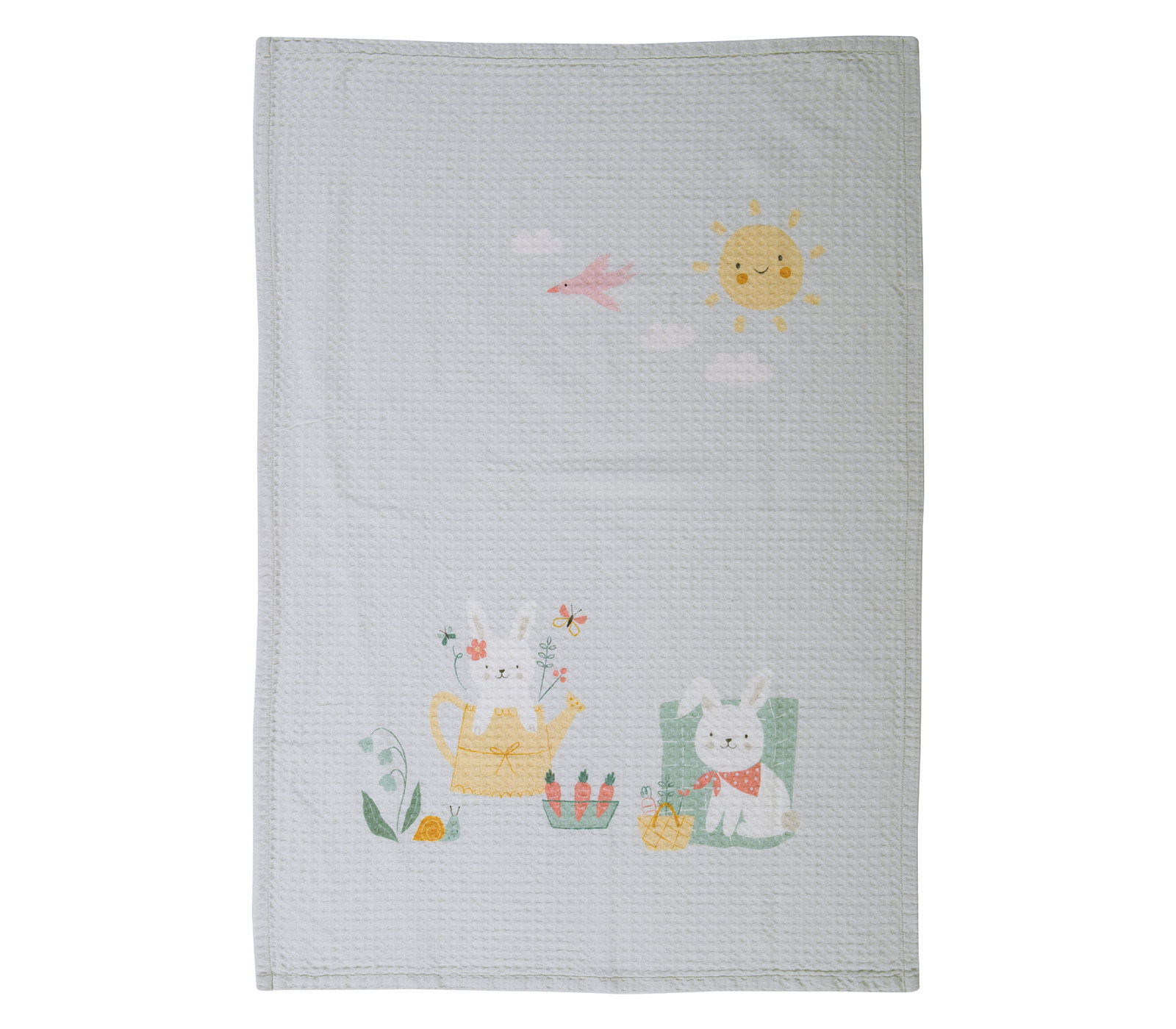 Βρεφική Κουβέρτα Kούνιας Πικε Nef-Nef Homeware Pic Nic Together 110X150 Aqua