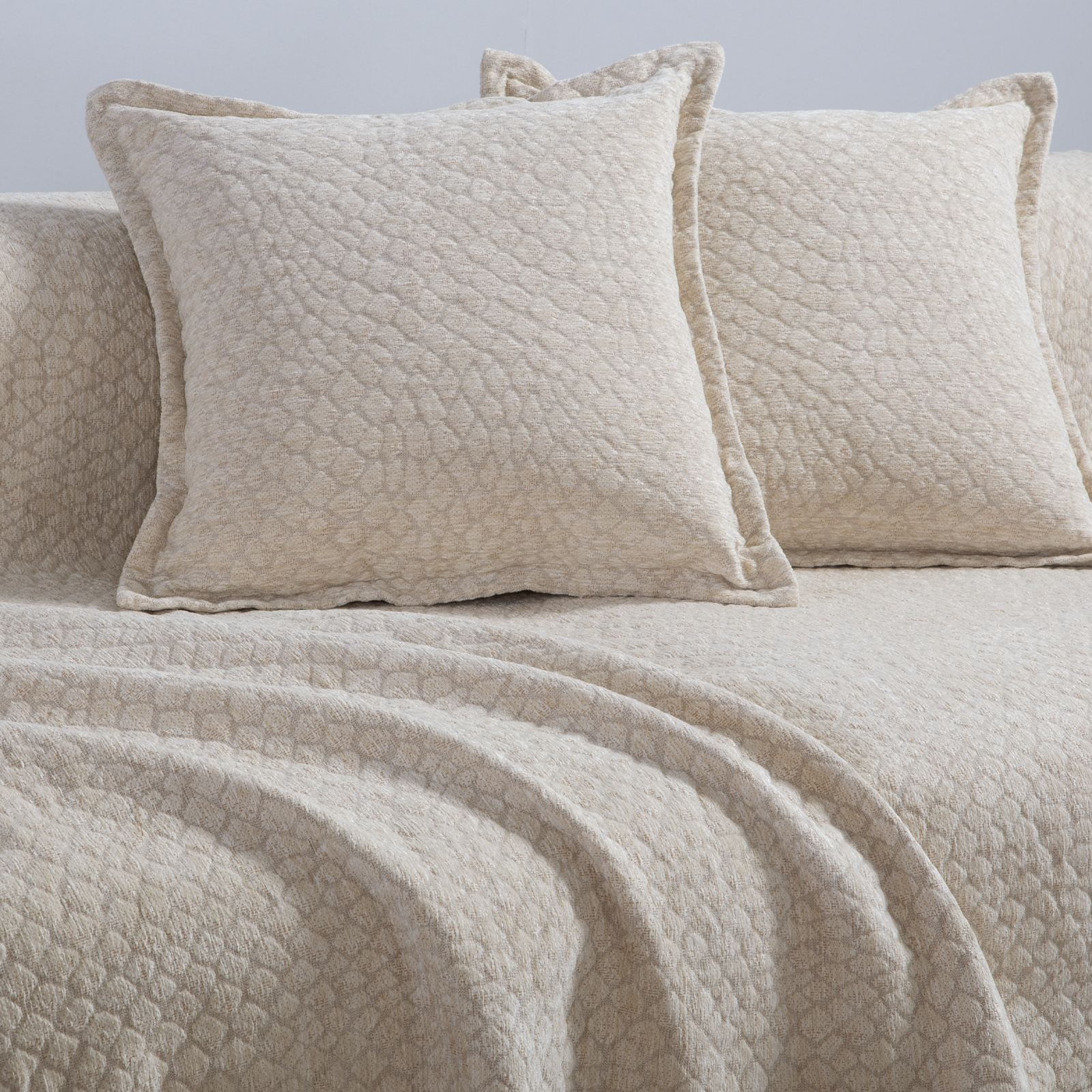 Μαξιλάρι Διακοσμητικό Nef-Nef Homeware Decore 50x50 Ecru