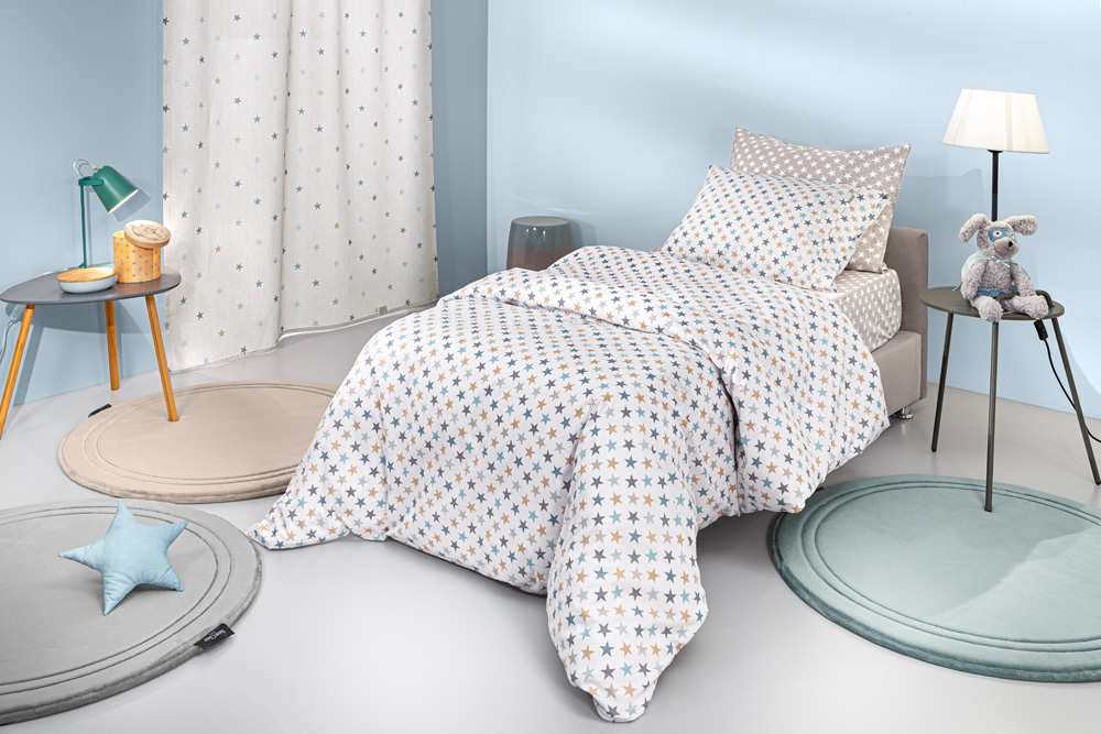 Παιδικά Σεντόνια Guy Laroche (Σετ) Cosmos Sky 165x250 