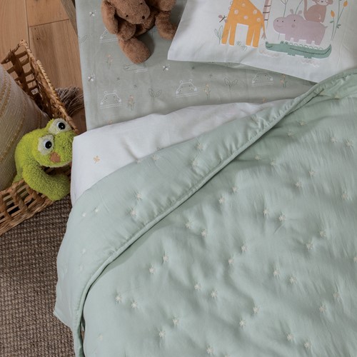 Βρεφικό Κουβερλί Nef-Nef Homeware Special Star 110x150 Mint