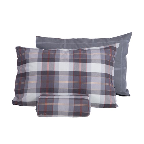 Παπλωματοθήκη Υπέρδιπλη Nef-Nef Homeware (Σετ) Racket 240x230 Denim