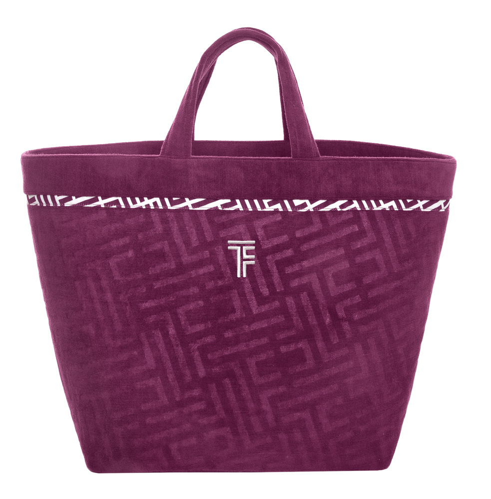 Τσάντα Θαλάσσης Feel and Touch Icon Aubergine