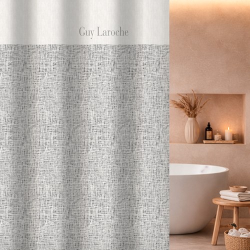 Κουρτίνα Μπάνιου Guy Laroche Code Grey 240X185