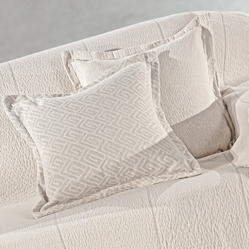 Διακοσμητικό Μαξιλάρι Guy Laroche (χωρίς γέμιση) Soho Ivory 50X50