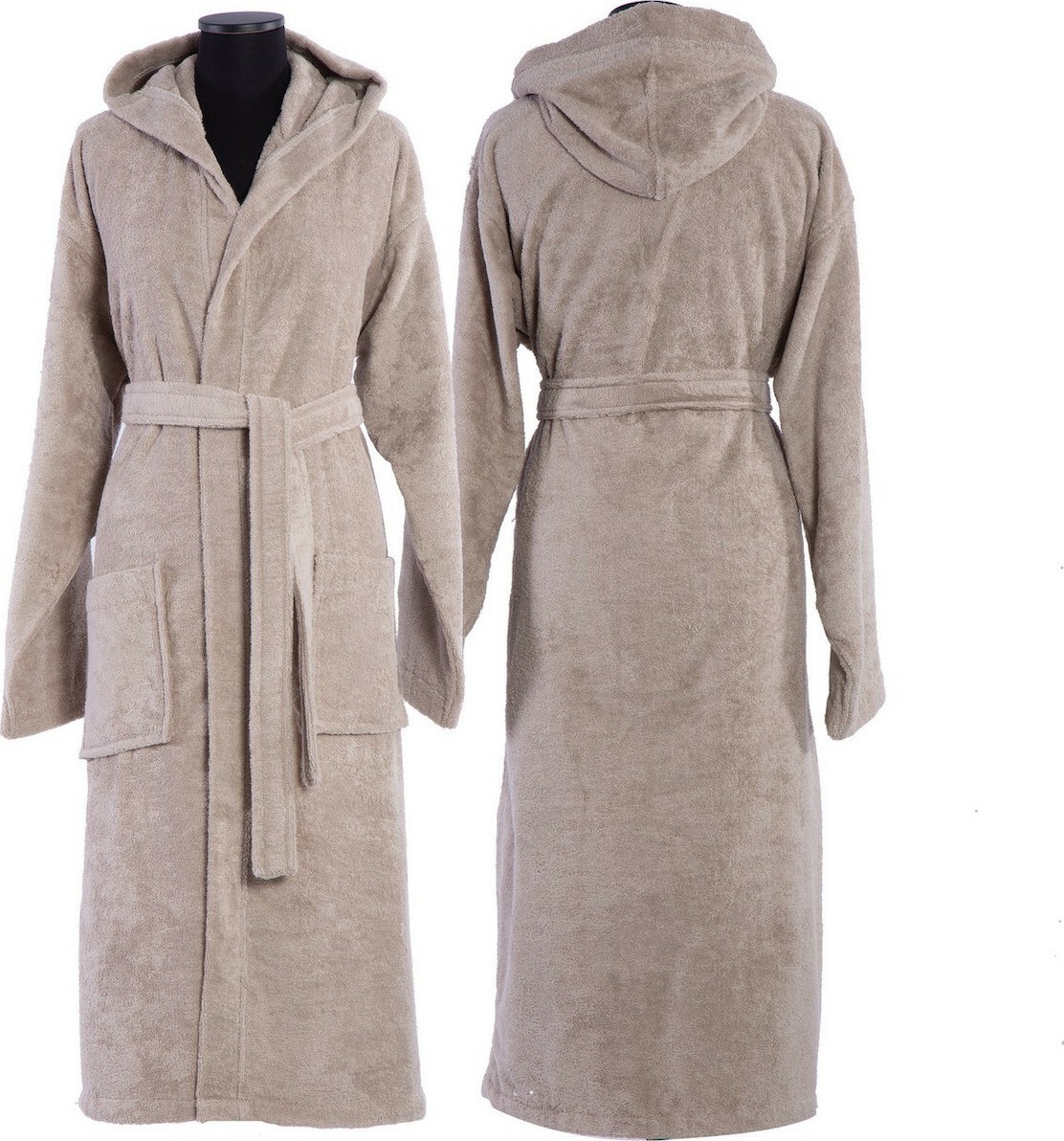 Μπουρνούζι με Κουκούλα Nef-Nef Comfort Mocca