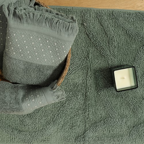 Χαλάκι Μπάνιου Nef-Nef Homeware Zasmen 50x80 Mauve