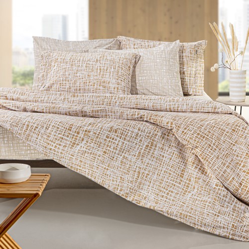 Σεντόνια Ημίδιπλα Guy Laroche (Σετ) Code Caramel 180X265